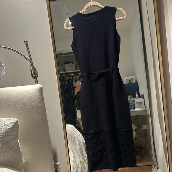 Elie Tahari dark blue dress - Picture 7 of 9